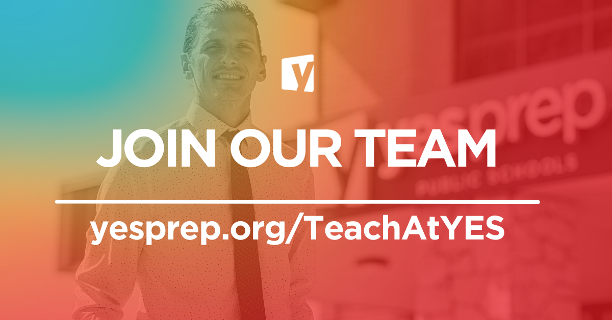YES Prep Public Schools Careers Middle School ELA Teacher YES Prep 