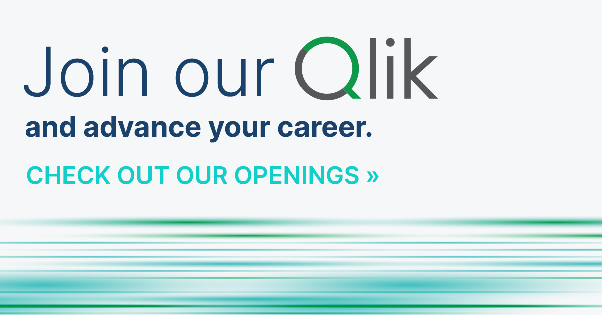 Qlik careers software engineer